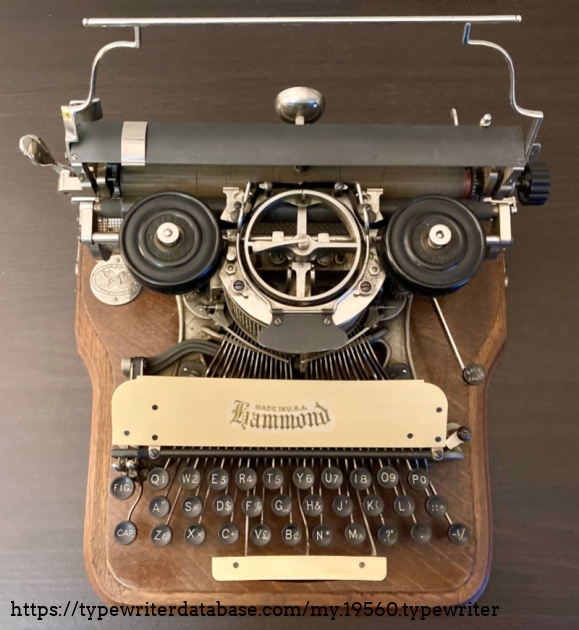 189X Hammond 2 on the Typewriter Database