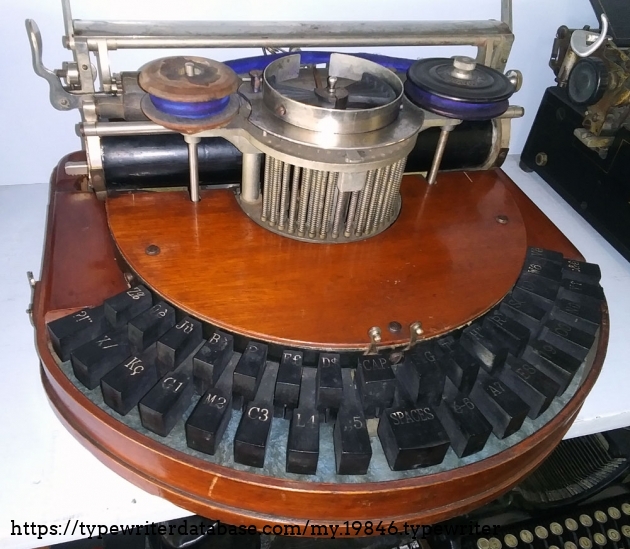 1888 Hammond 1 on the Typewriter Database
