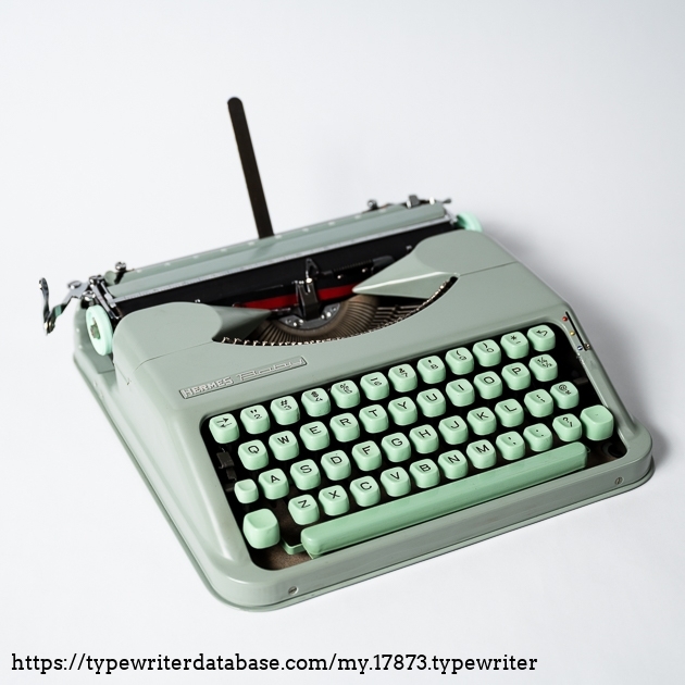 1961 Hermes Baby on the Typewriter Database