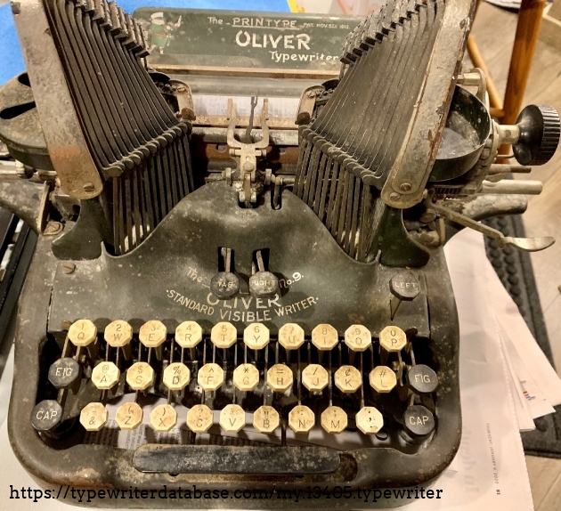 1916 Oliver 9 on the Typewriter Database