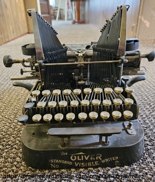 1903 Oliver 3 on the Typewriter Database