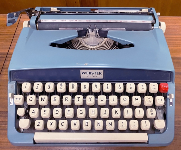 1968 ster XL500 on the Typewriter Database