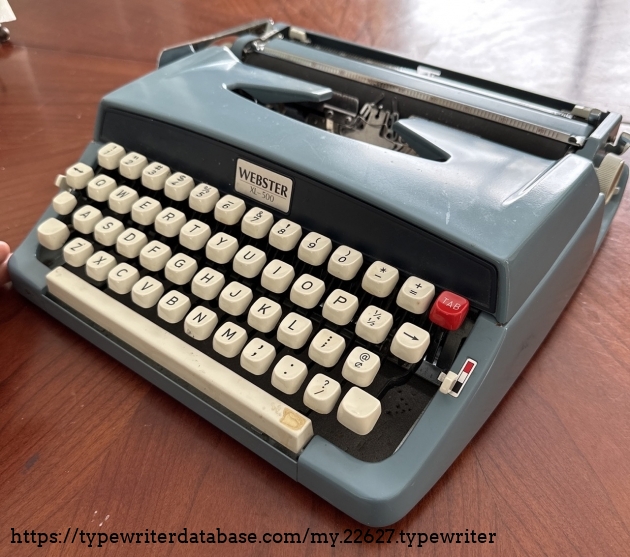 1966 ster XL500 on the Typewriter Database