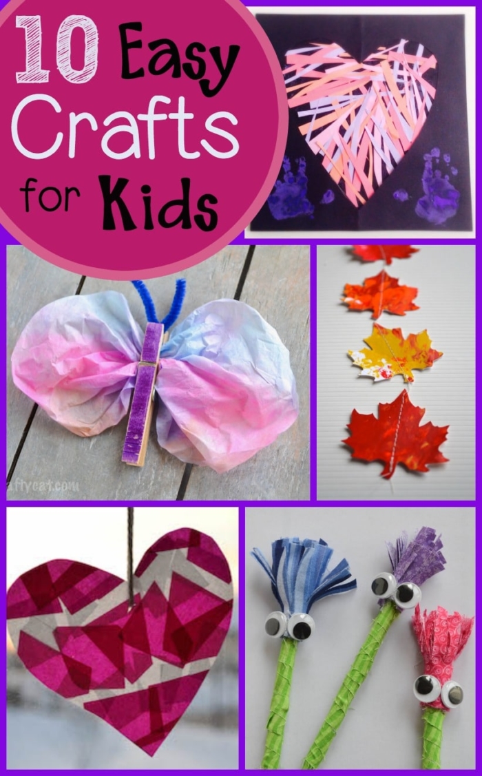 10 Easy Crafts For Kids Typically Simple