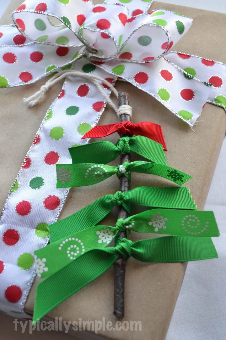 Ribbon Tree Ornament & Giveaway Typically Simple