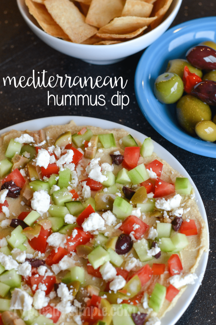 Mediterranean Hummus Dip Typically Simple