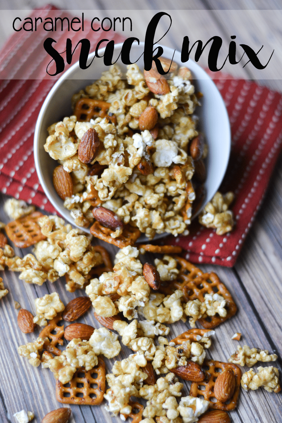 Caramel Popcorn Snack Mix Typically Simple