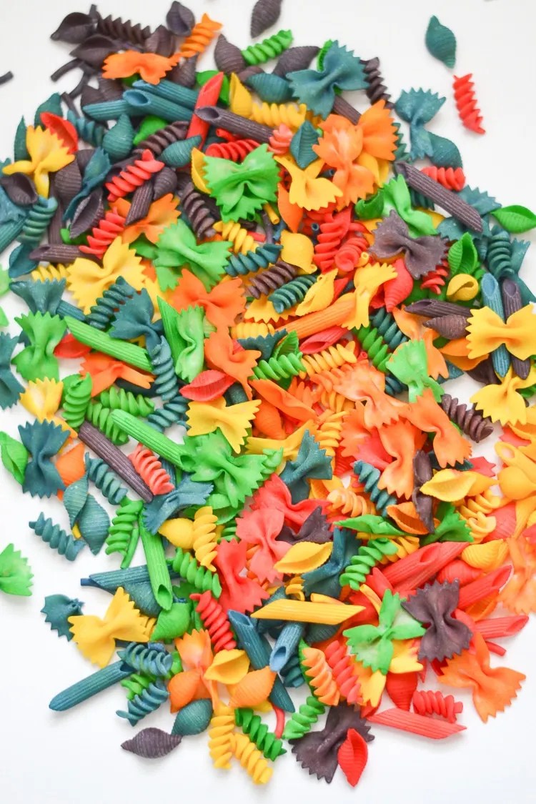 How to Dye Pasta Noodles for Crafts Typically Simple