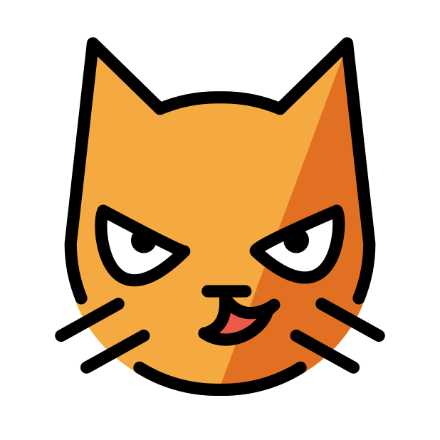 cat face with wry smile Emoji Meanings Typography.Guru