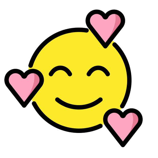 Smiling Face with 3 Hearts Emoji Meaning One for the Casanovas...