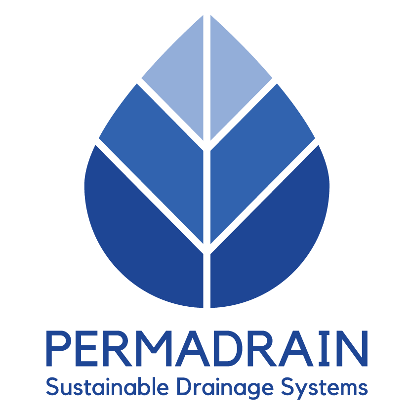 Barkham Brook and Permadrain branding Typography & Graphic Communication