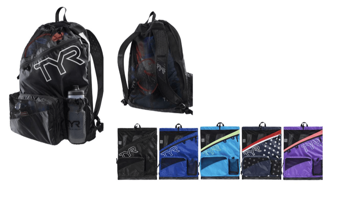 TYR Elite Team Mesh Backpack Sportz and Fitness Team