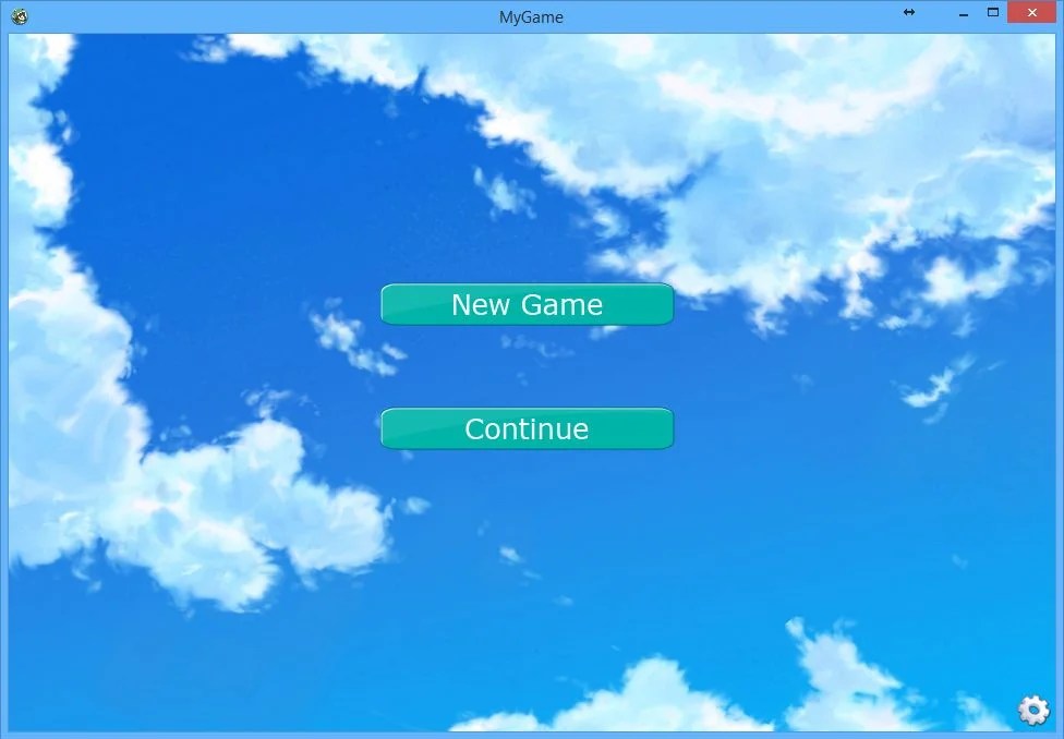 Create a Custom Title Screen Tutorial TyranoBuilder