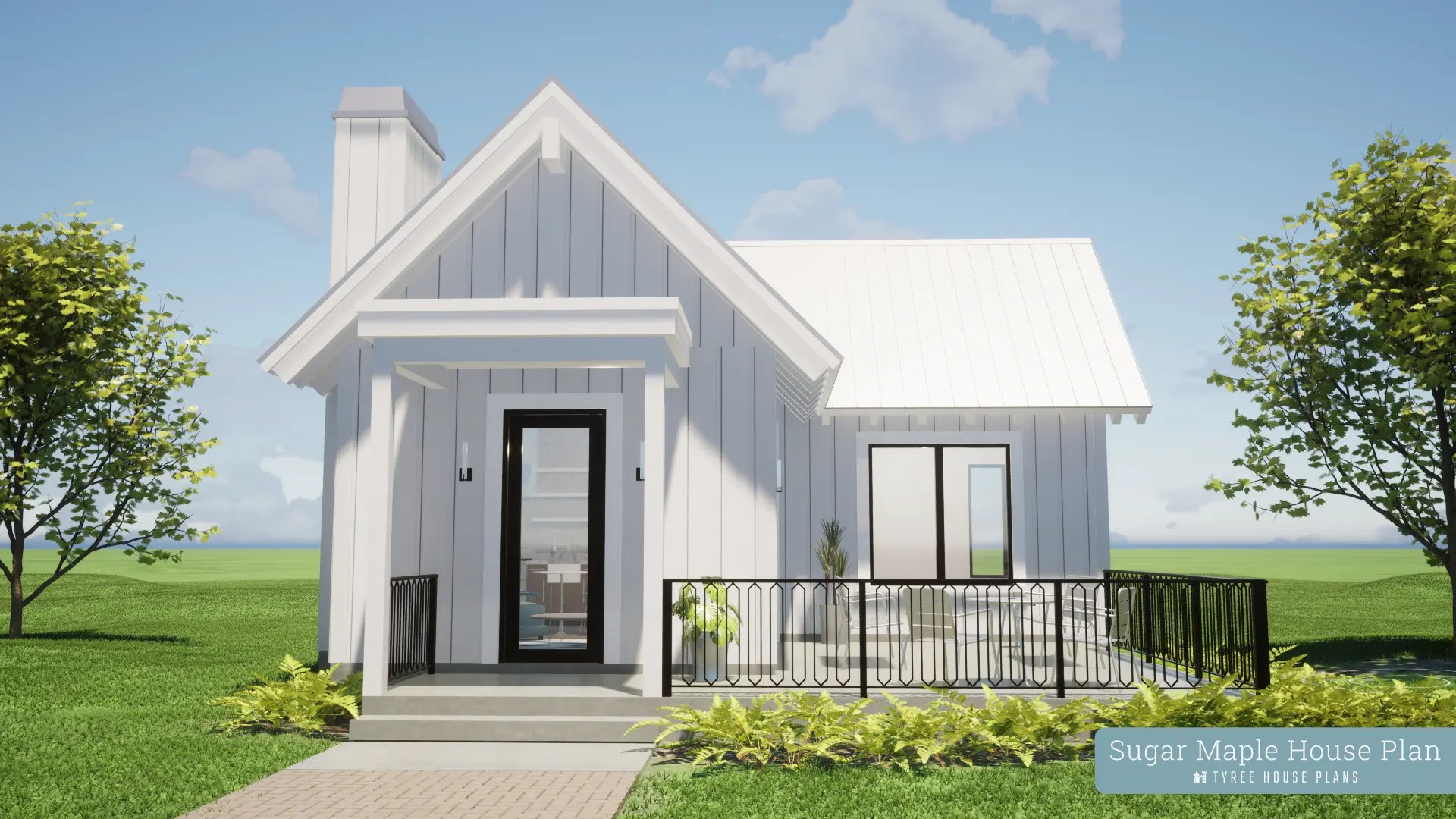 Sugar Maple. The Mod Farm Guest House by Tyree House Plans