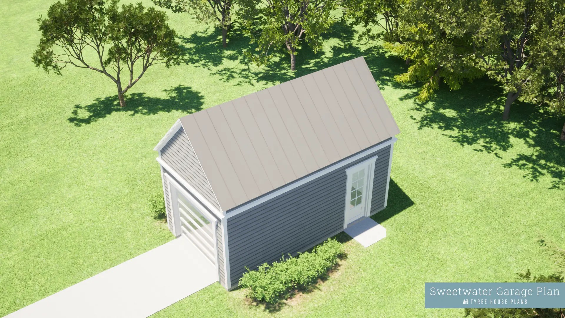 Sweetwater Garage Plan by Tyree House Plans