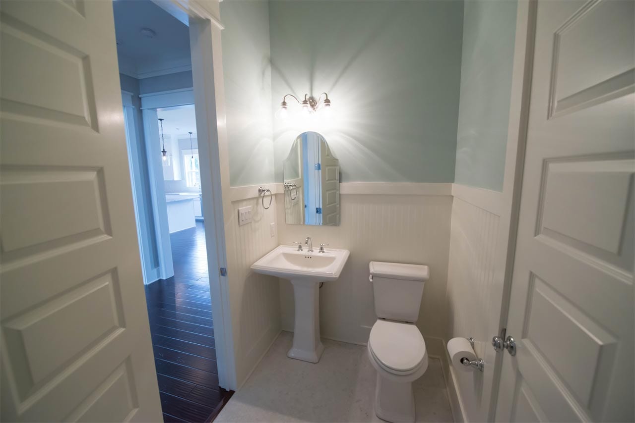 Half Bath Tyson Construction