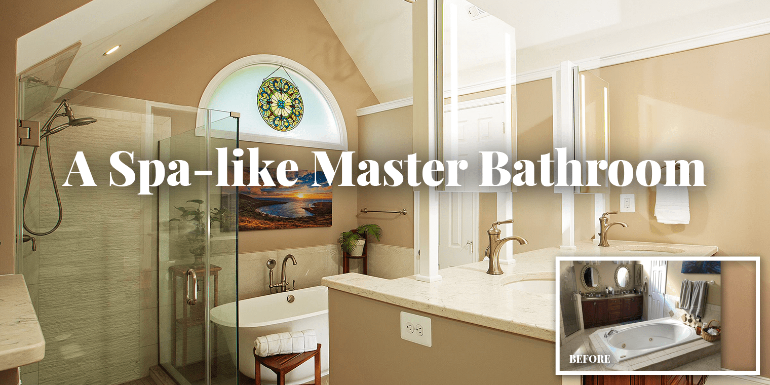 A Spalike Master Bathroom Tysons Premier