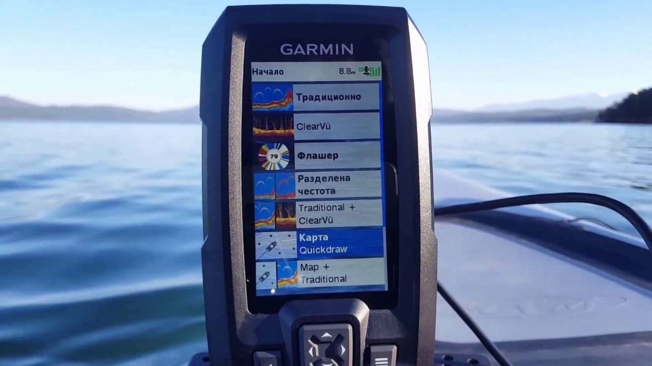 Обзор эхолота Garmin Striker Plus 4cv, отзывы, инструкция на русском