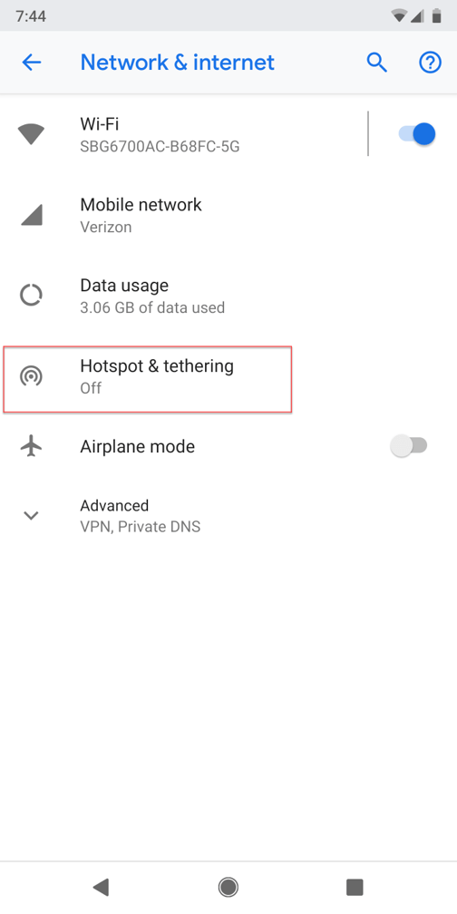 TytoCare App and Device Pairing Using Mobile Hotspot on Android · TytoCare