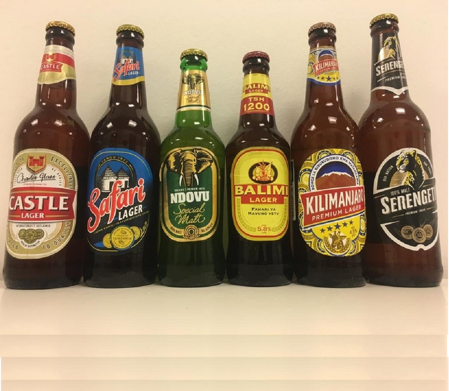 6 Tanzanian Beers Mix, January Bundle from buy at tzdk trading