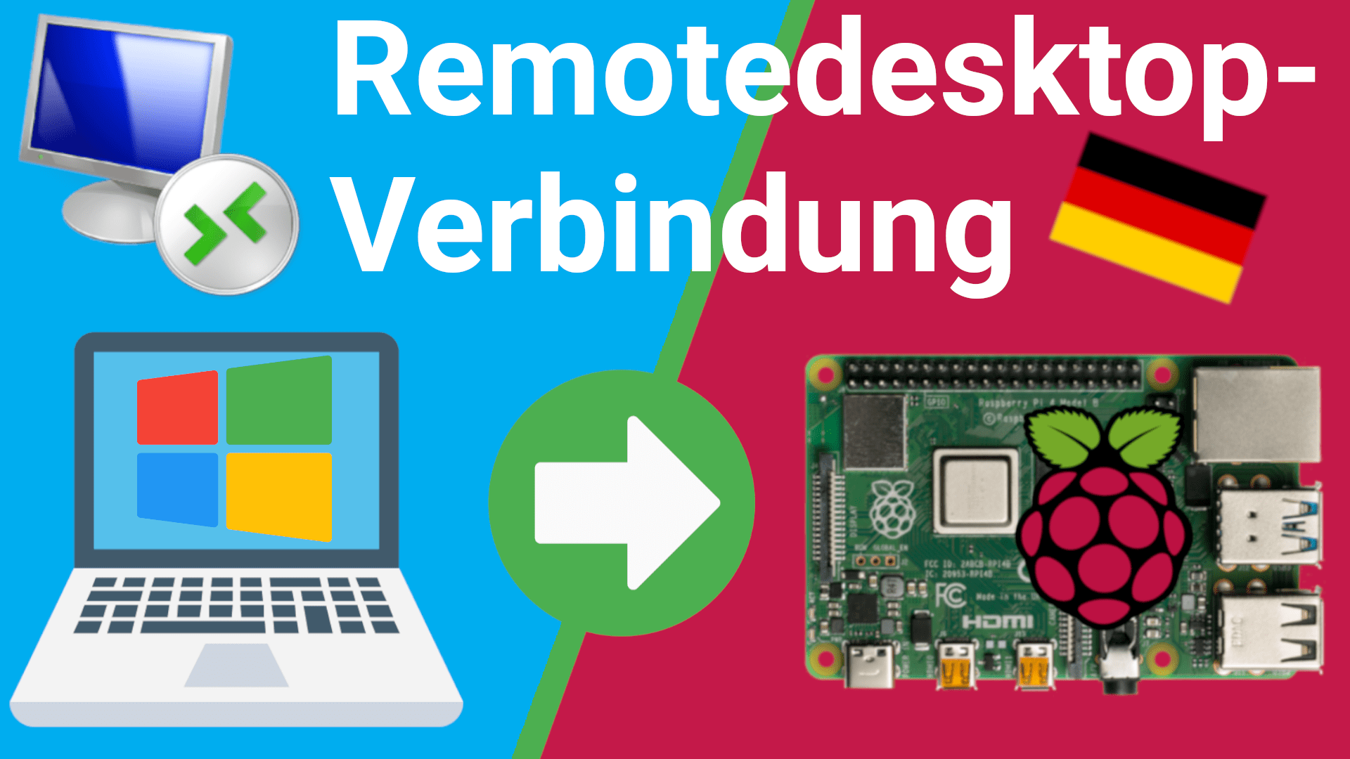 Raspberry Pi Windows Remote Desktop (Remotedesktopverbindung/RDP