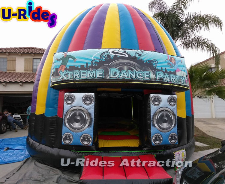 inflatable Xtreme Dance Dome bounce house for sale Guangzhou URides Attraction Co.,Ltd