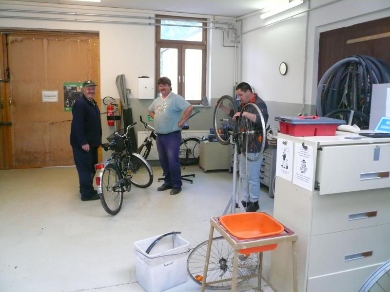 Start der ersten gemeinnützigen Fahrradwerkstatt in PotsdamMittelmark