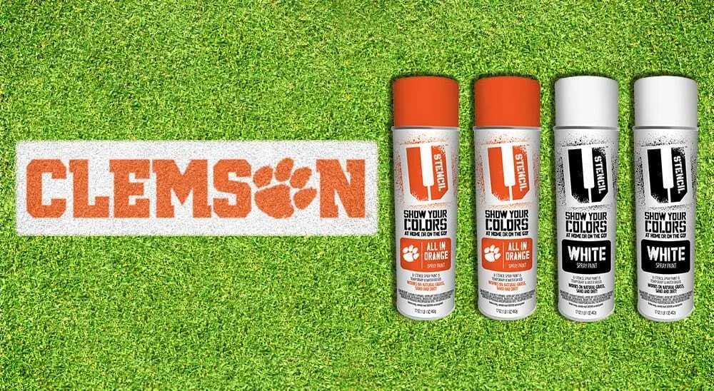 Clemson Paint 4Pack UStencil A Stencil Universe