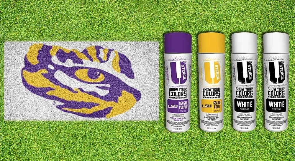 LSU Tiger Eye Paint 4Pack UStencil A Stencil Universe
