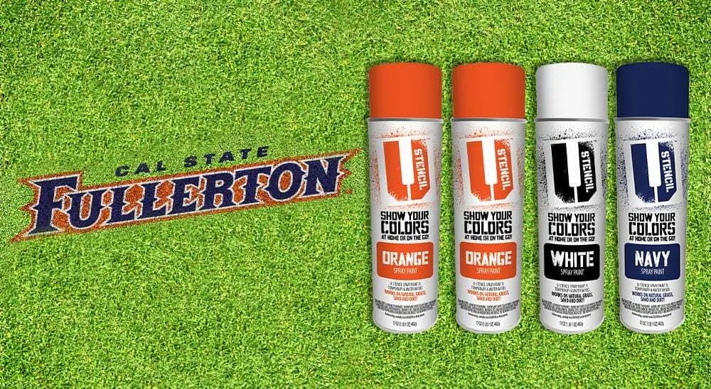 Cal State "Fullerton" Stencil Paint 4Pack UStencil A Stencil Universe