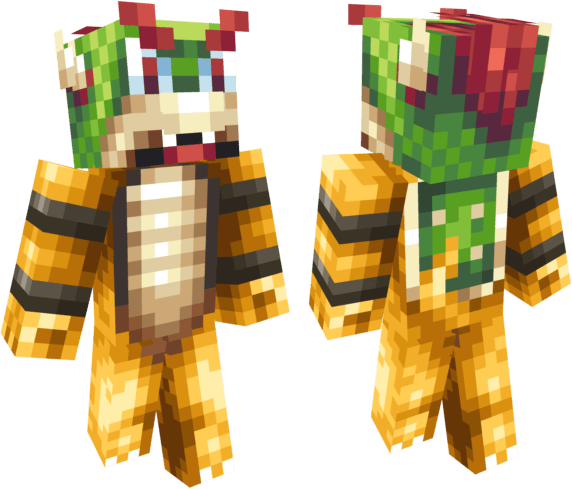 Meowser (Cat Bowser) Minecraft Skin
