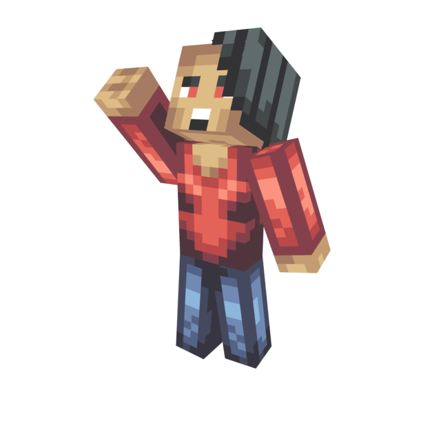 Just a goofy monster (pixel art Minecraft Skin