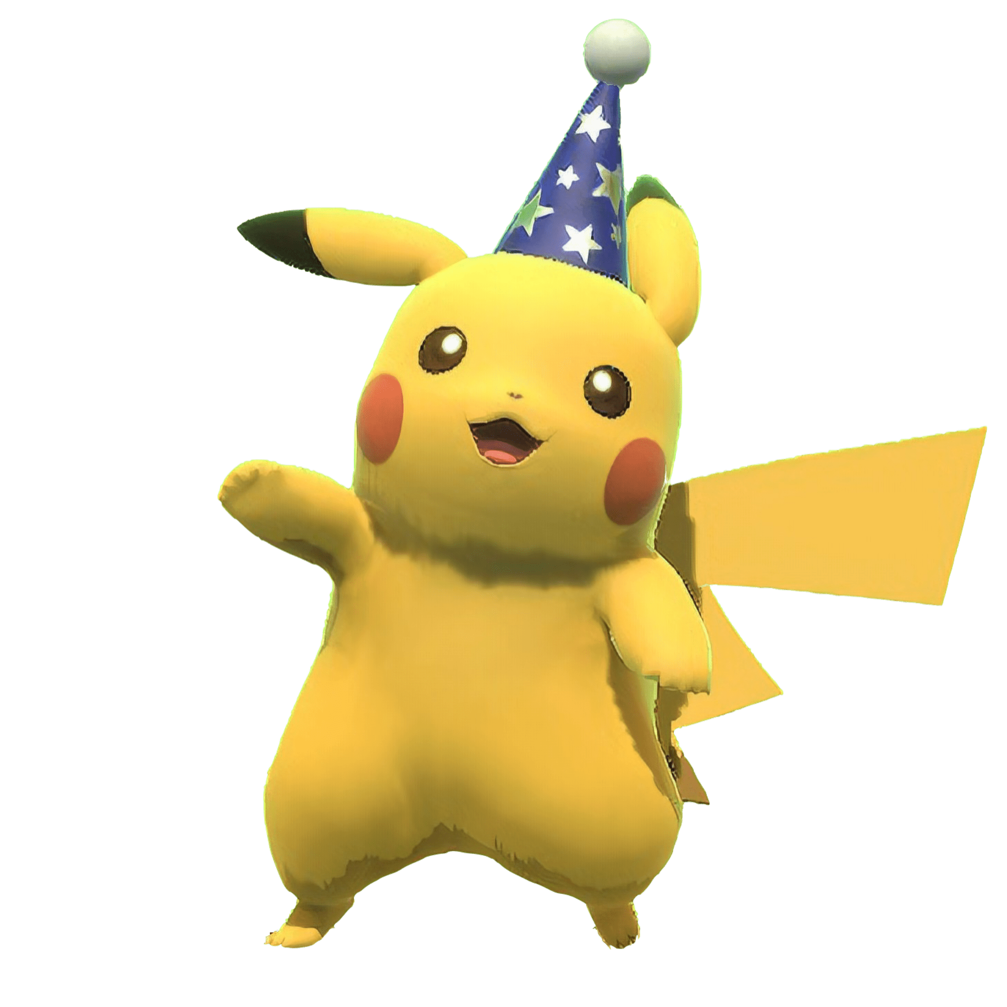 Party Hat / Wizard Hat Pikachu (Smash Ultimate) r/cutouts