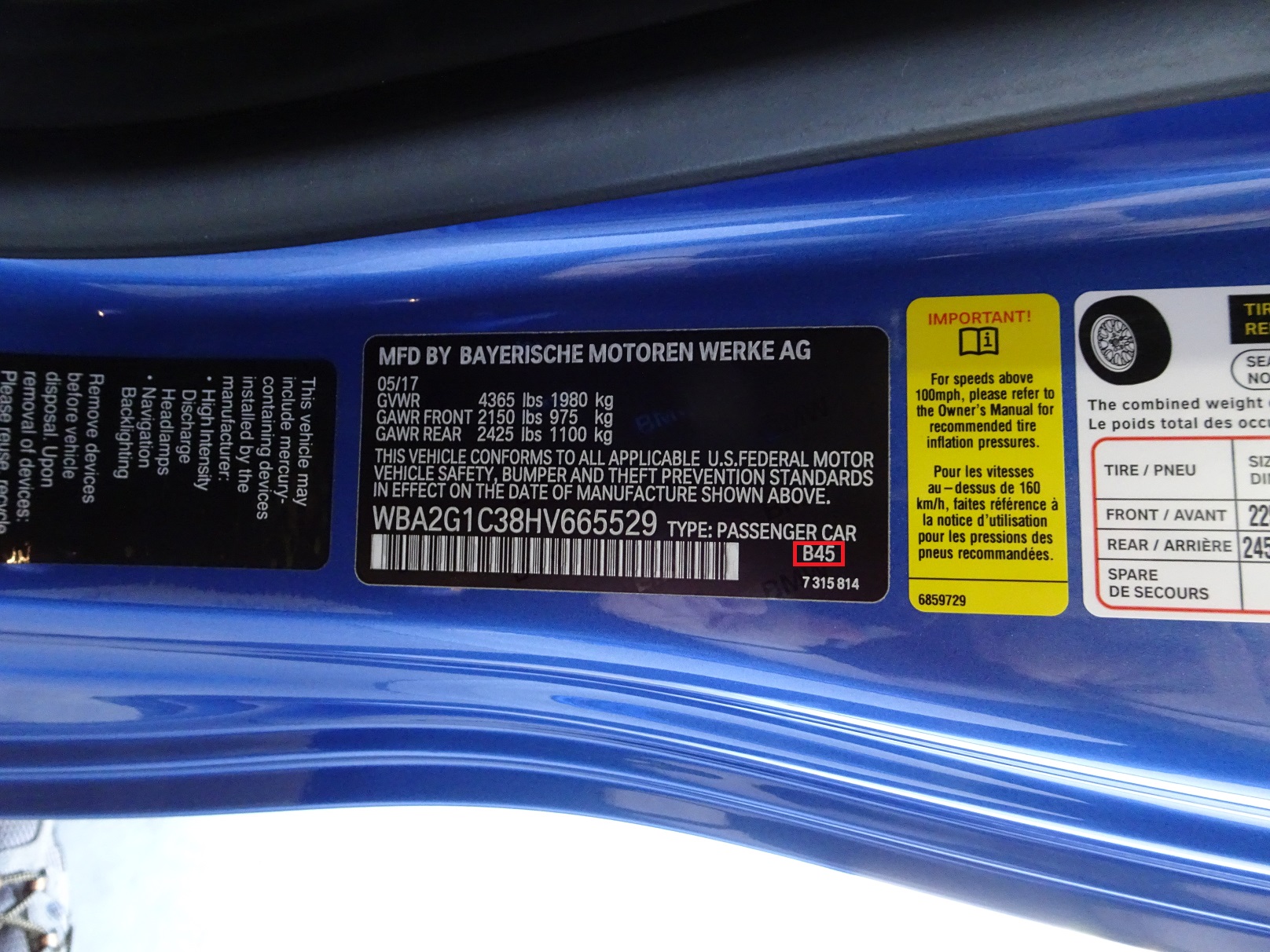 Bmw Blue Color Chart