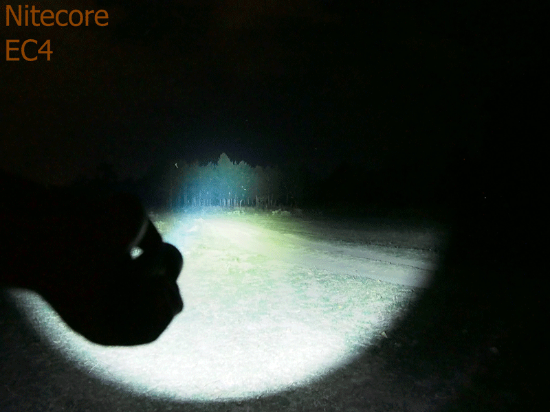 NITECORE EC4 Review (2x18650,1050Lm,XML2) 18650 Flashlights