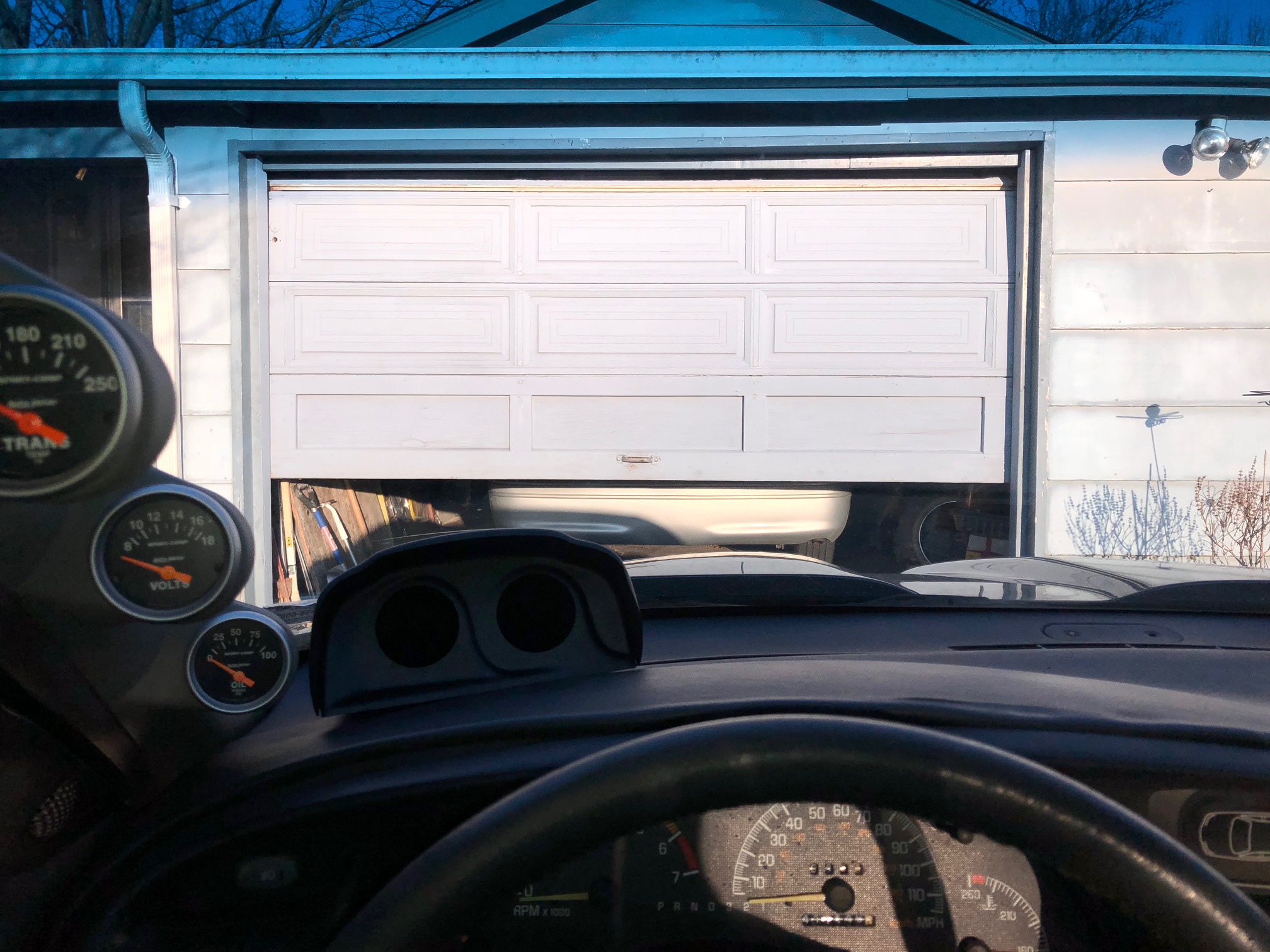 Dash mount dual gauge pod