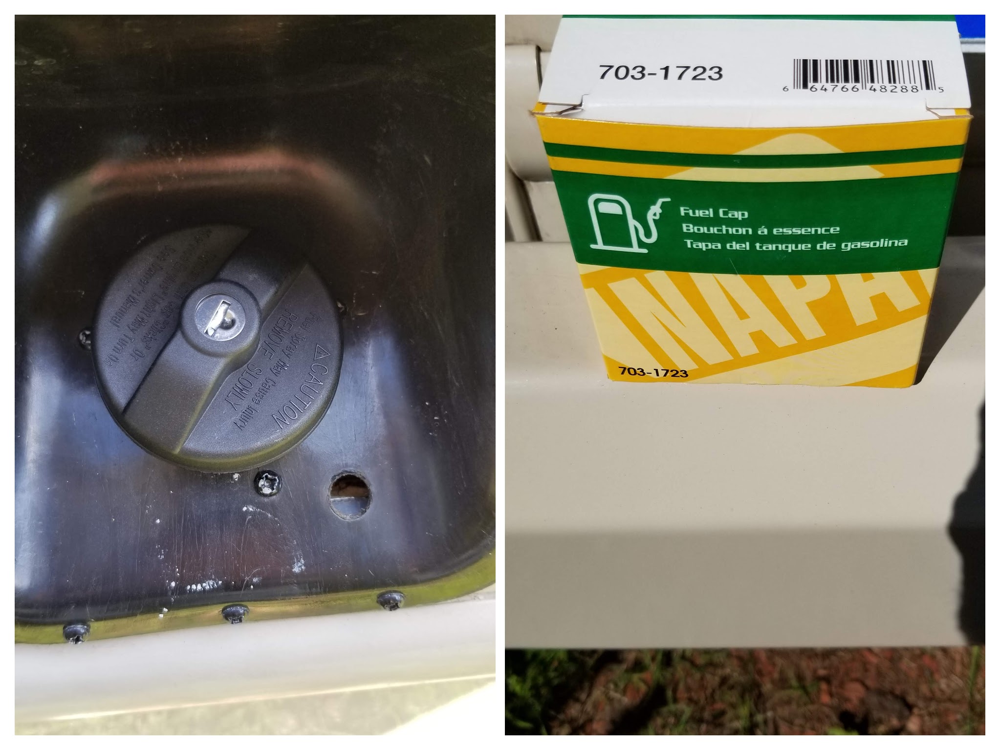 Locking Gas Cap for Vegas/Axis E450 Thor Forums