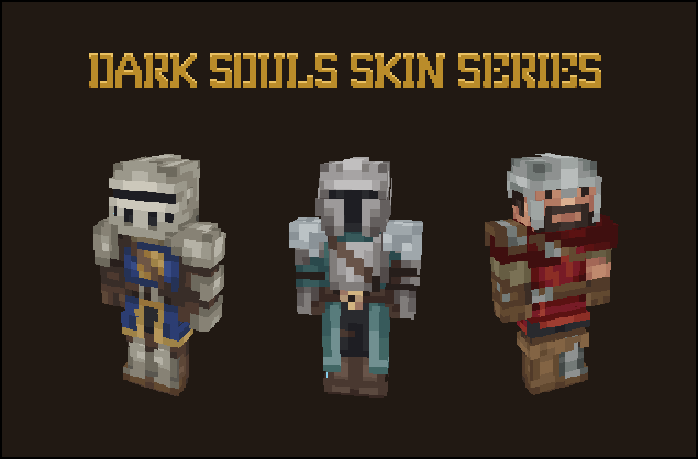 Dark Souls 2 Faraam Set Minecraft Skin