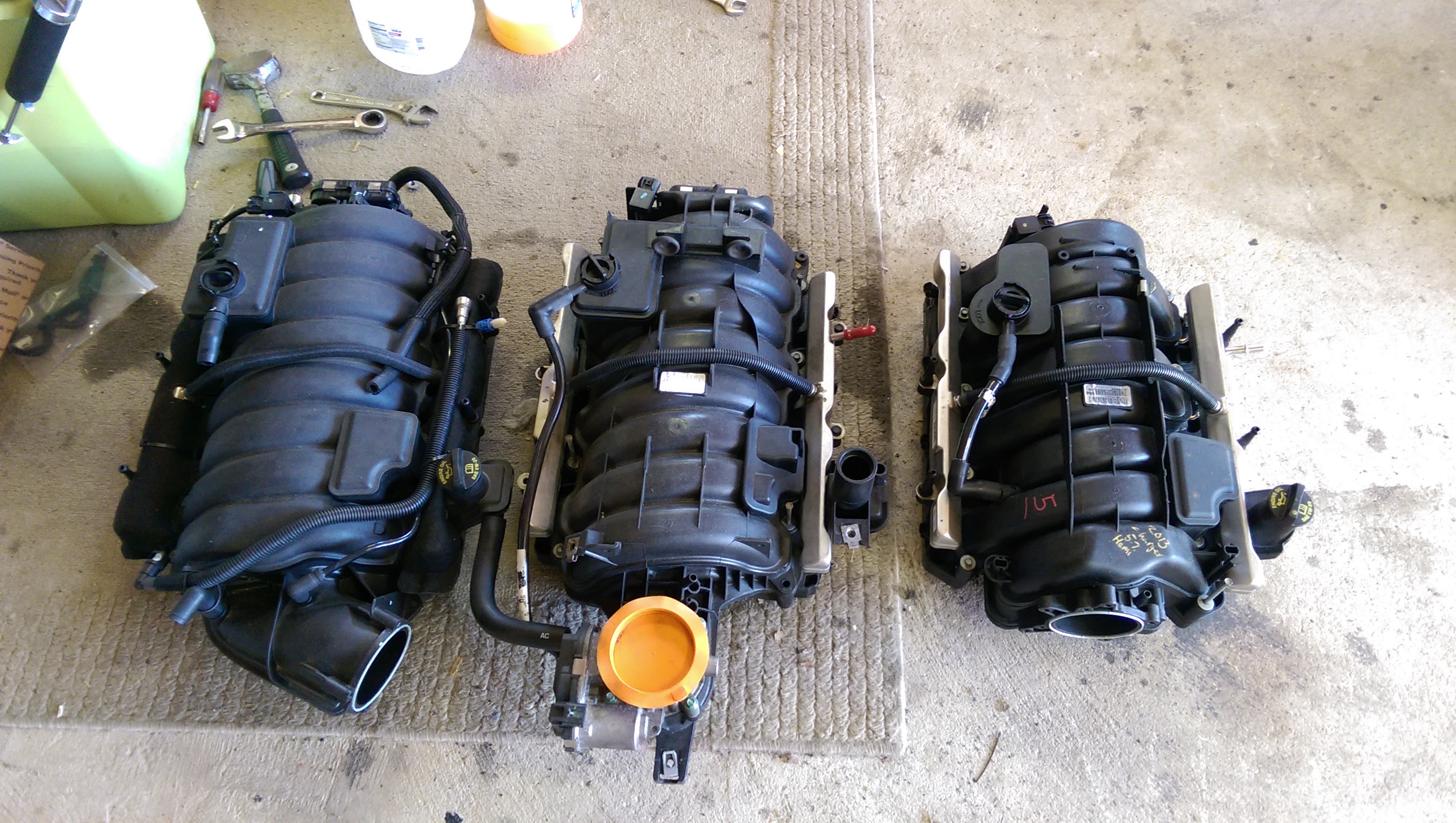 Porting Early 5.7 Heads For 6.4 Manifold | Page 2 | Lx Forums Forum