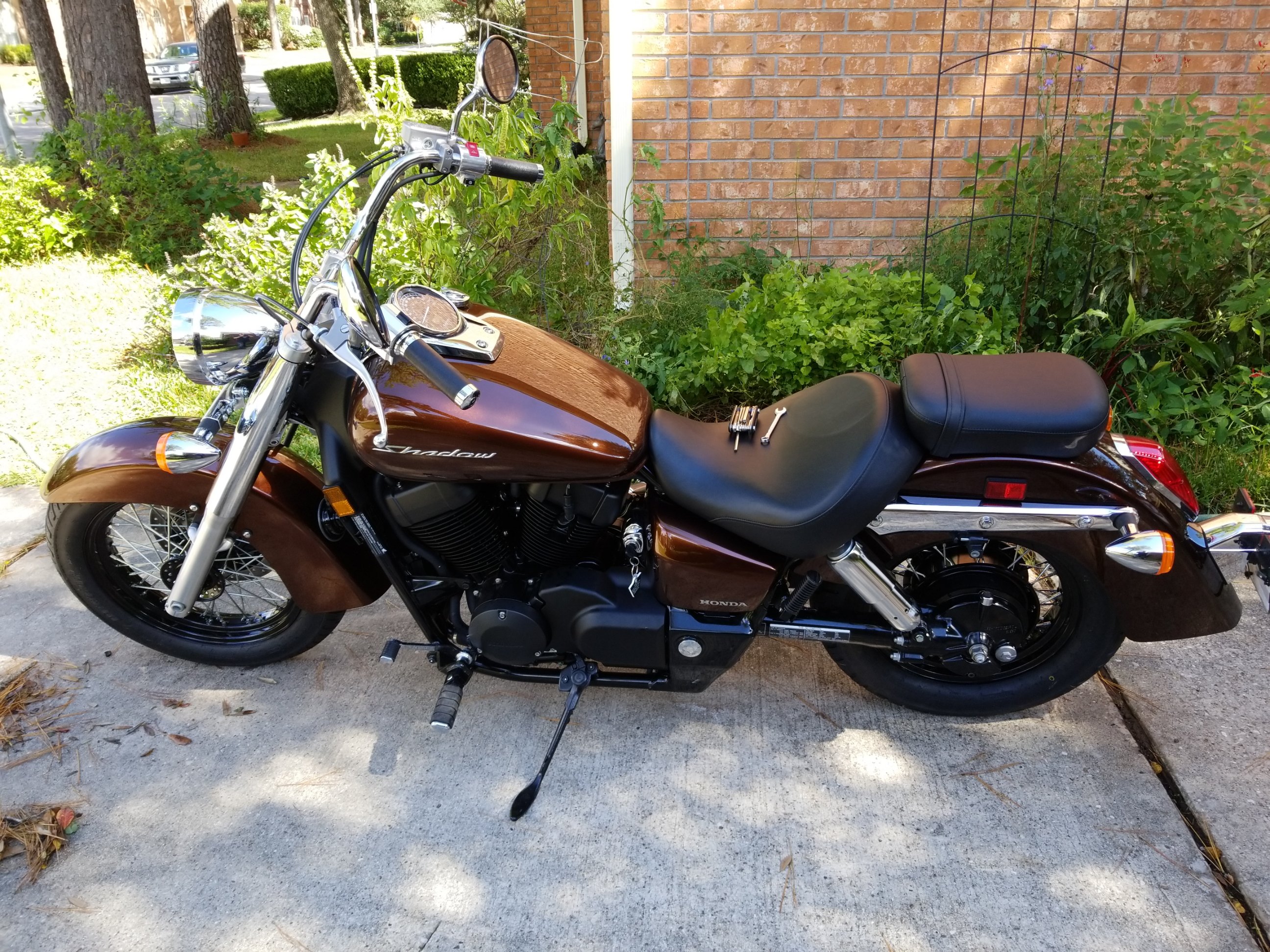 Rear suspension adjustment | Honda Shadow Forums