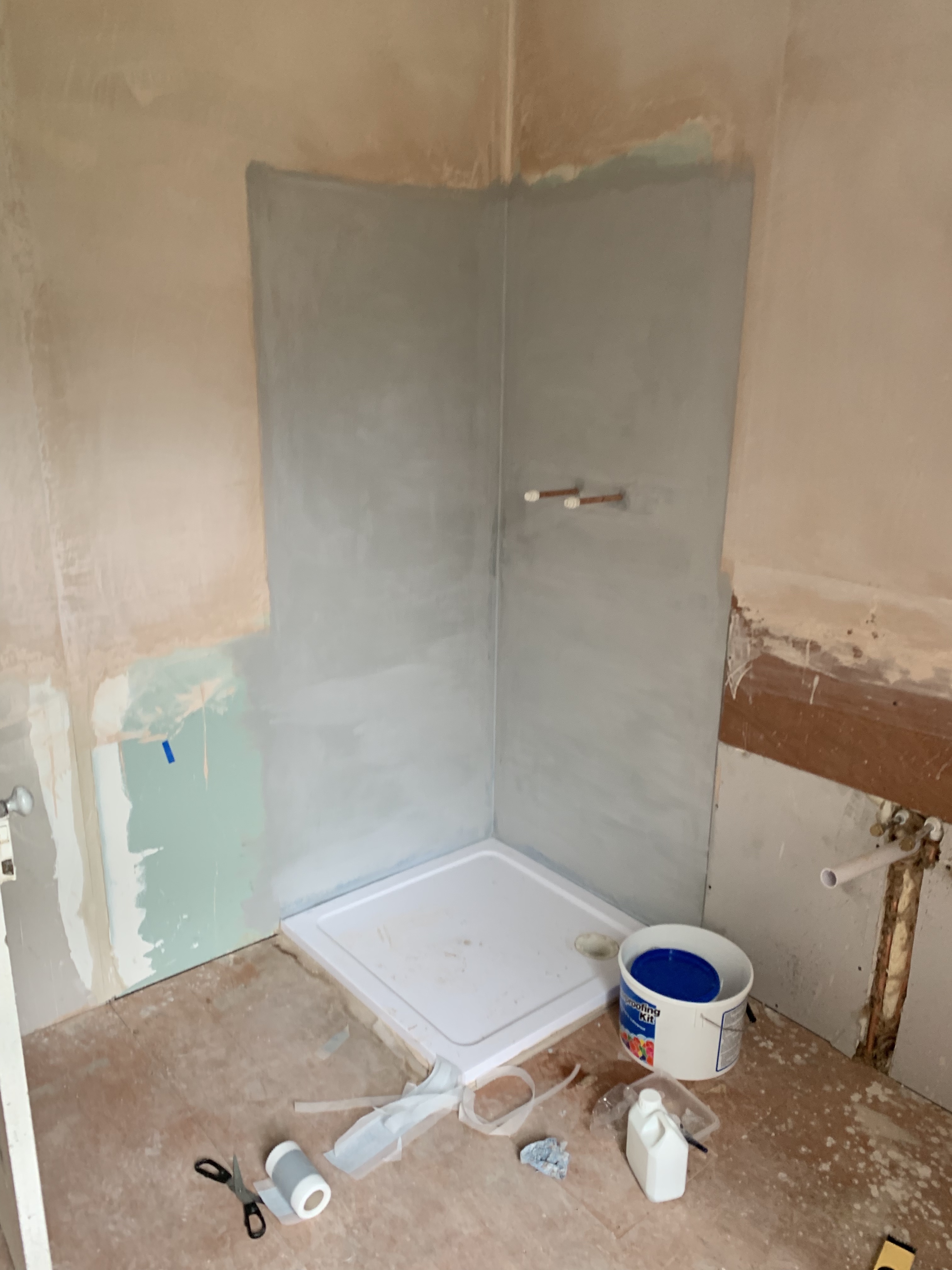 Advice for DIY install of bathroom and waterproofing walls can I tile