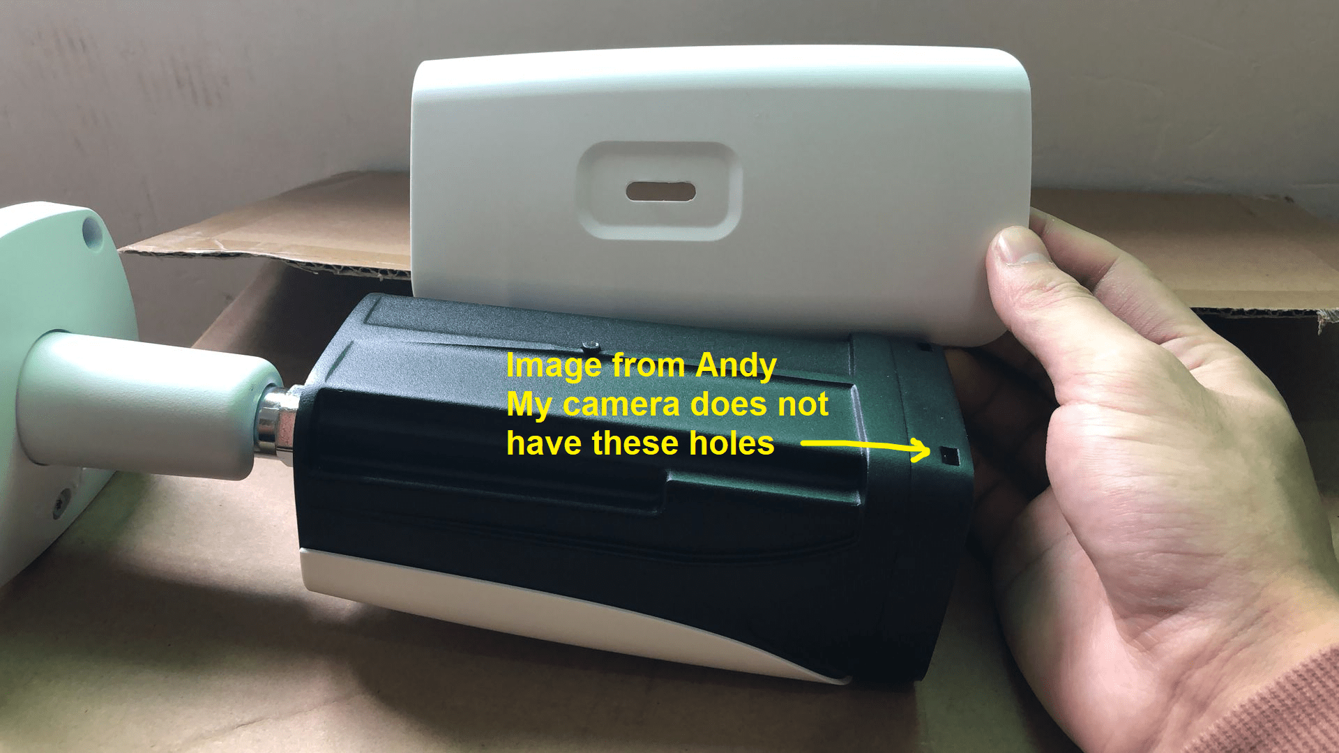 Assistance with removing condensation from Dahua HFW5231EZ12 IP Cam Talk
