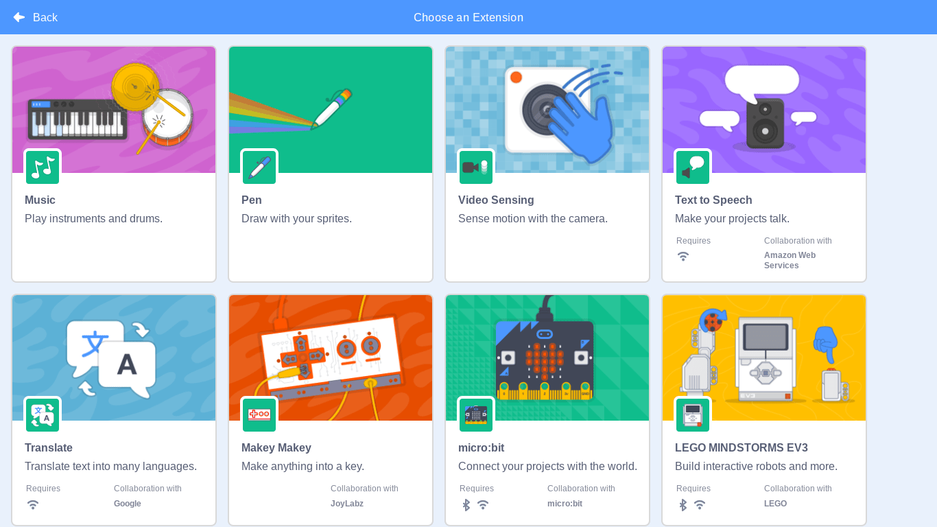 I can't find the physics extension Griffpatch made Discuss Scratch