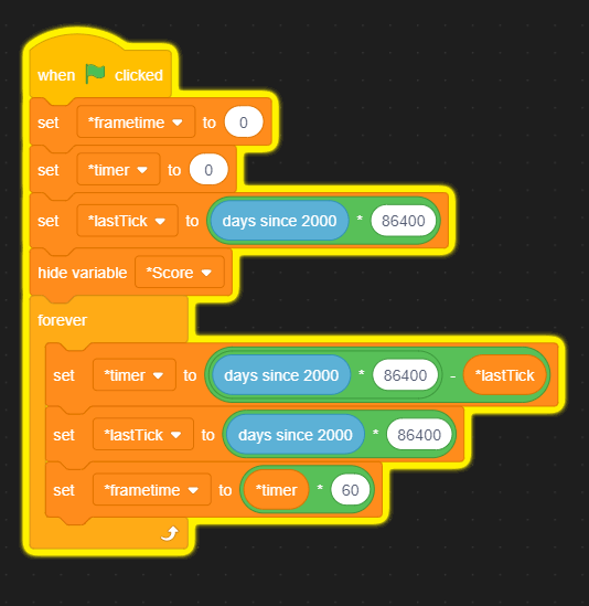 Δ time and Framerate Independent Velocity! Discuss Scratch