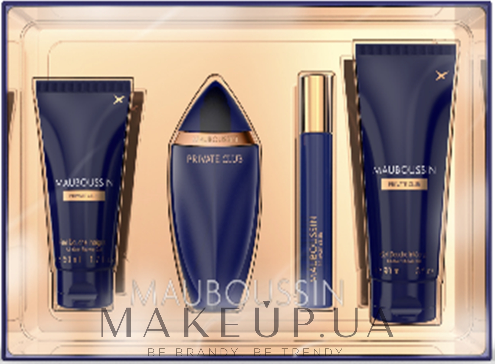 Mauboussin Private Club For Men Набор (edp/100ml + sh/gel/90ml + sh