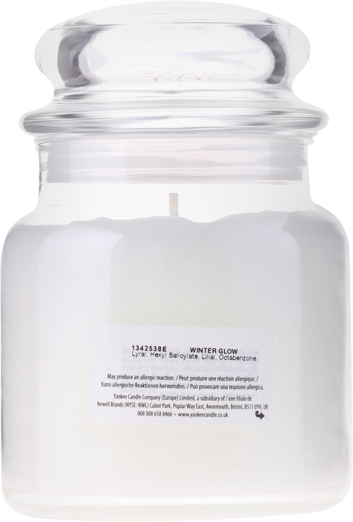 Ароматическая свеча в банке "Зимний свет" Yankee Candle Winter Glow