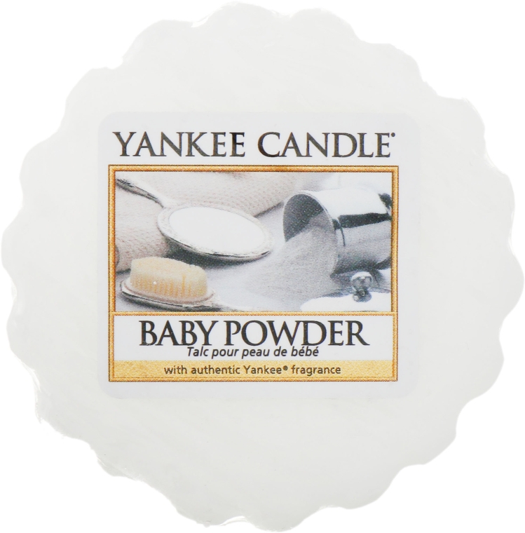 Ароматический воск "Детская присыпка" Yankee Candle Baby Powder Tarts