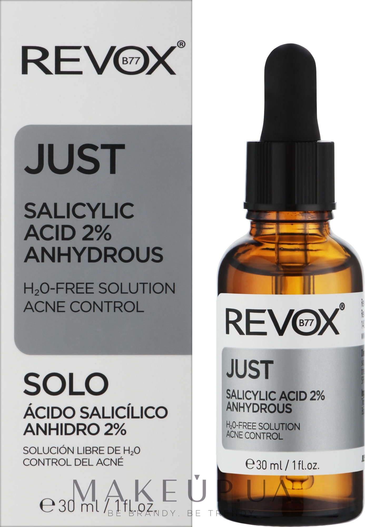 Revox Just Salicylic Acid 2 Anhydrous Пилинг для лица и шеи с