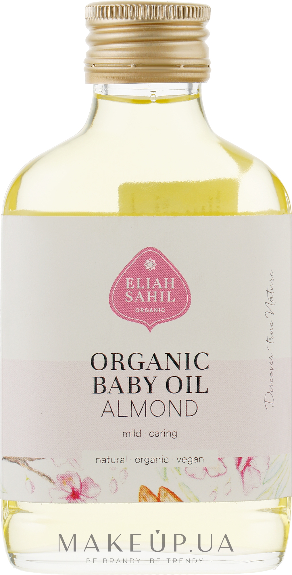 Eliah Sahil Organic Almond Baby Oil Органическое детское миндальное