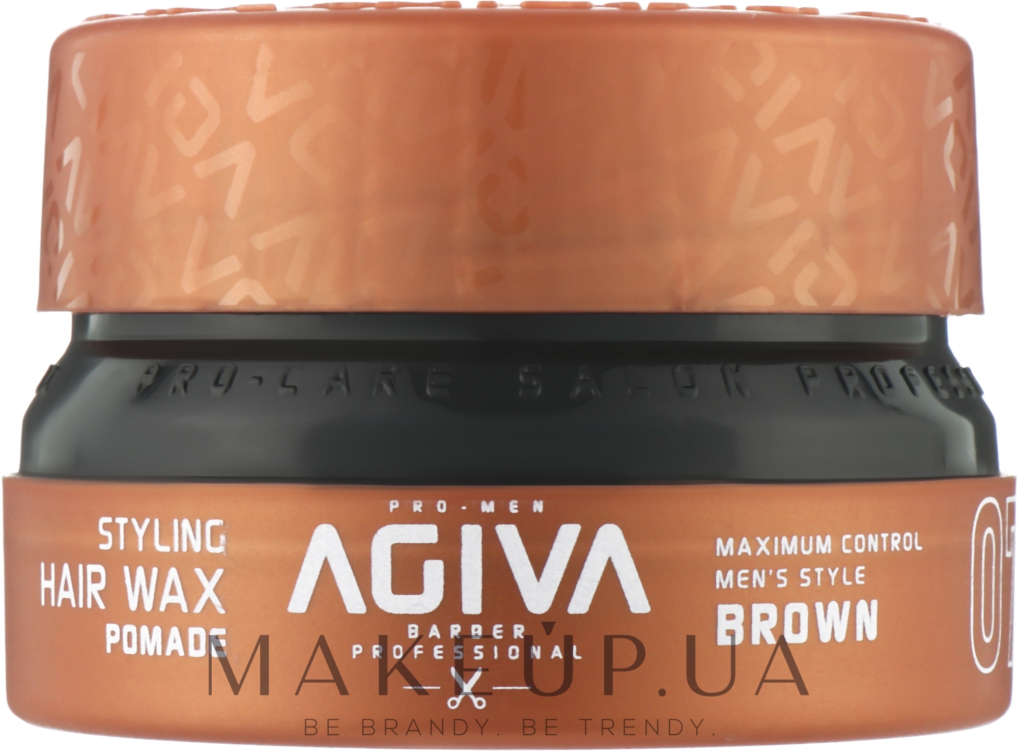 Воскова помада для укладання волосся Agiva Styling Hair Wax Pomade
